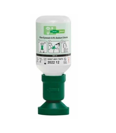 BOTELLA 200ml LAVAOJOS SOLUCION SALINA R130