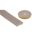 MT.PERFIL SILICONA ATOXICA BLANCA CEL 8ShA C/ ADHESIVO 10x5mm
