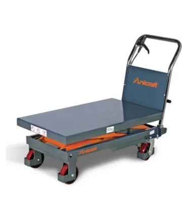 CARRO MOVIL / MESA ELEVADORA 500 kg HIDRAULICA UNICRAFT FHT500
