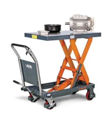 CARRO MOVIL / MESA ELEVADORA 500 kg HIDRAULICA UNICRAFT FHT500