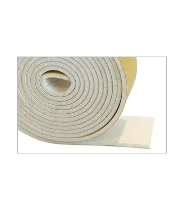 MT.PERFIL SILICONA ATOXICA BLANCA CEL 8ShA C/ ADHESIVO 30x5mm
