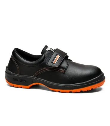 ZAPATO CASTAÑO "VELCRO" S3P  Robusto y cómodo