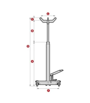 GATO DE FOSO MEGA 750Kg FMG-750A/ TRS750