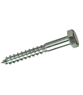 M10X100 TORNILLO TIRAFONDO DIN 571 ZINCADO