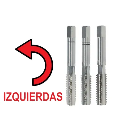 JUEGO 2 MACHOS HSS M30X1.50 IZQUIERDA
