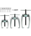 EXTRACTOR 2 BRAZOS AUTOCENTRANTE 80x80mm