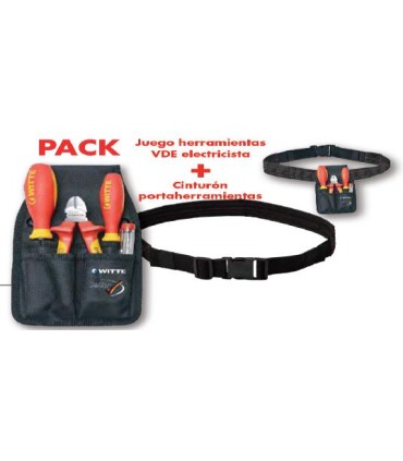 FUNDA+4 HERRAMIENTAS ELECTRICISTA AISLADAS WITE