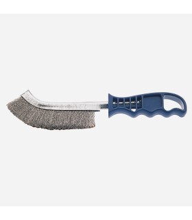 CEPILLO SPID ACERO INOX MANGO AZUL. Ø 0.30MM