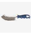 CEPILLO SPID ACERO INOX MANGO AZUL. Ø 0.30MM