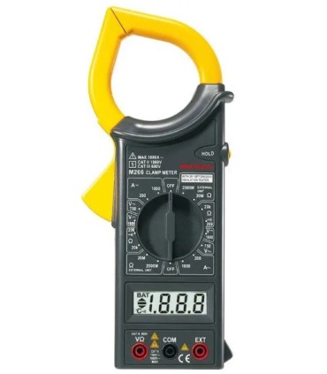 TESTER+PINZA AMPERIMETRICA DIGITAL MS266 cat.II 600V
