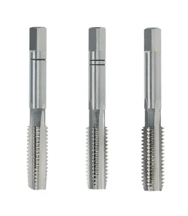 JUEGO 3 MACHOS HSS-E INOX M-12x175