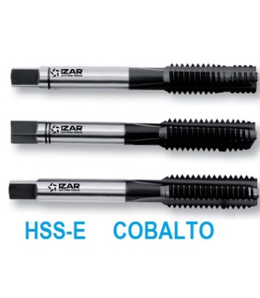 JUEGO 3 MACHOS HSS-E INOX M-16x200