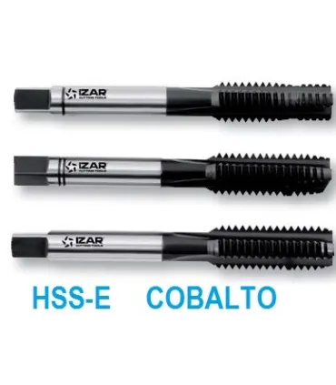 JUEGO 3 MACHOS HSS-E INOX M-18x250