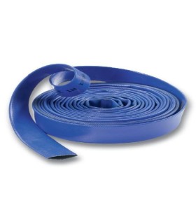 M.TUBO PLANO AZUL RIEGO Ø 38mm 5 BAR