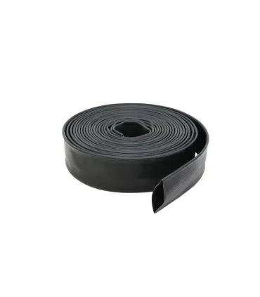 M. TUBO PLANO GOMA NEGRA PRESION Ø 90mm 15bar