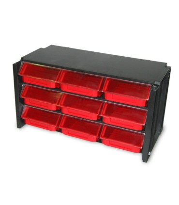 ESTANTE CLASIFICADOR APILABLE 9 CAJONES
