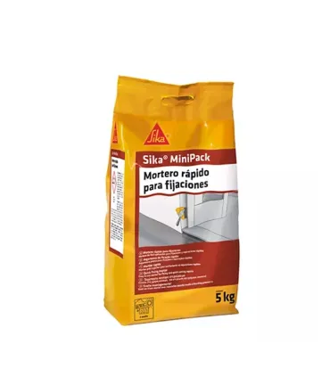 BOTE 5 KG SIKA MINIPACK MORTERO RAPIDO PARA FIJACIONES