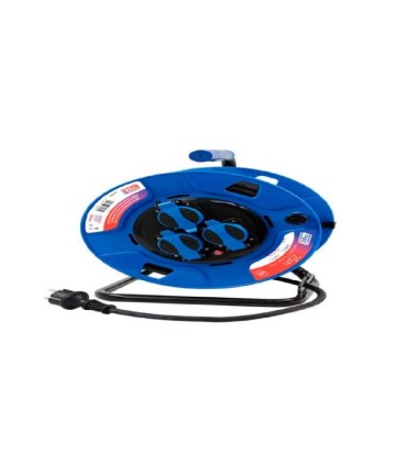 EXTENSIBLE ELECTRICO 25m 3x1,5 IP55 TOMAS C/TERM.