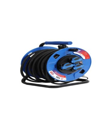 EXTENSIBLE ELECTRICO 50m 3x1,5 IP55 TOMAS C/TERM.