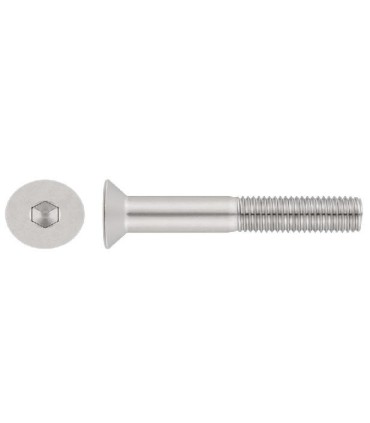 M10X16 TORNILLO AVELLANADO DIN 7991 INOX A4