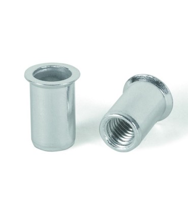 TUERCA REMACHABLE ACERO LISA CABEZA AVELLANADA M10