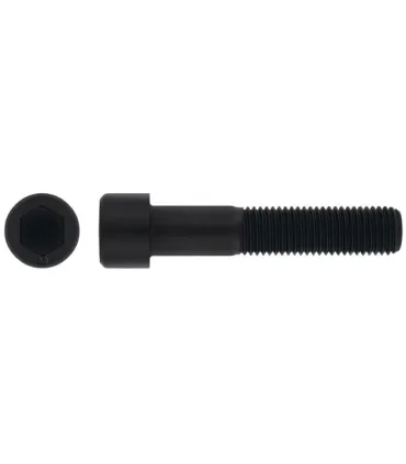 M7X40 TORNILLO ALLEN DIN 912 8.8 NEGRO