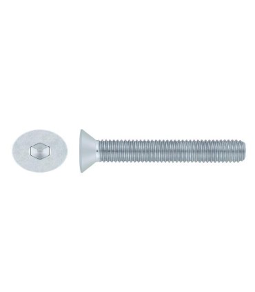 M10X120 TORNILLO AVELLANADO DIN 7991 10.9 ZINCADO