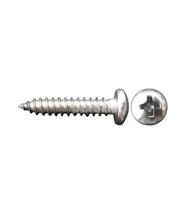 Ø 5,5x19 TORN. ALOMADO PHILLIPS DIN 7981 INOX A4