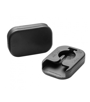 PAREJA 2 PROTECCION PLASTICA P/GATO "R" BLANCA