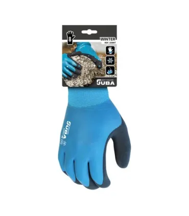 PAR GUANTES POLI+LATEX FEEL & GRIP WINTER TXL 10