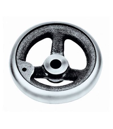 VOLANTE ROMA Ø 125mm DE HIERRO M8