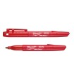 ROTULADOR FINO 1mm MILWAUKEE COLOR ROJO