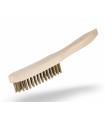 CEPILLO C/MANGO 3 HILERAS LATON ANTICHISPA