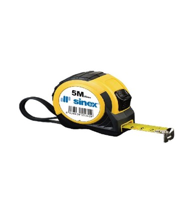 FLEXOMETRO ECO. 5M x 25 mm C/ 2 FRENO +CLIP