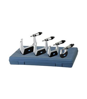 JUEGO 4 MICROMETROS EXTERIORES 0-100MM PROMAT