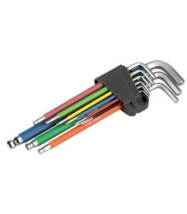 J. LLAVES ALLEN BOLA 9pcs 1,5-10mm COLORES