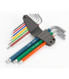 J. LLAVES ALLEN BOLA 9pcs 1,5-10mm COLORES