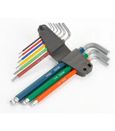 J. LLAVES ALLEN BOLA 9pcs 1,5-10mm COLORES