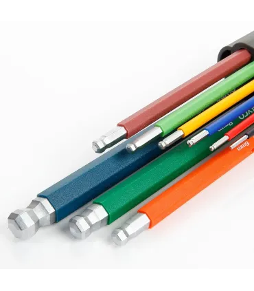 J. LLAVES ALLEN BOLA 9pcs 1,5-10mm COLORES