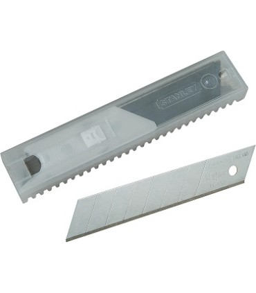 PAQ.10 CUCHILLAS STANLEY 18mm FATMAX 2-11-718