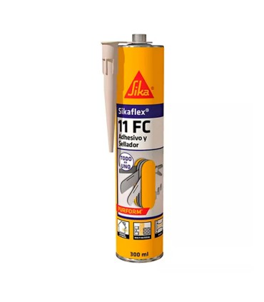 CARTUCHO SIKAFLEX 11 FC GRIS POLIURETANO