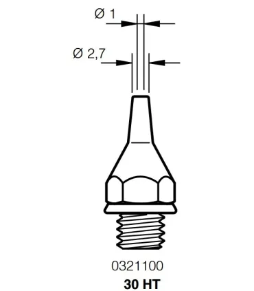 PUNTA DESOLDADORA JBC 30HT