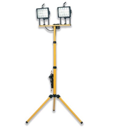 FOCO HALOGENO C/2 FOCOS DE 400W C/TRIPODE ALTO