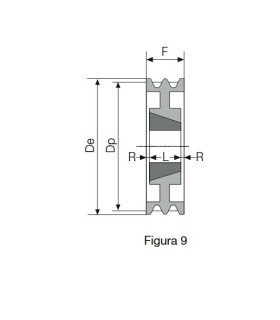 POLEA TAPER 300 6 CANALES SPC (3535)