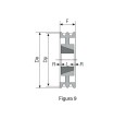 POLEA TAPER 375 10 CANALES SPC (4545)