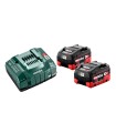 KIT COMBO 18V: 2x BATERIAS 5,5Ah +CARGADOR ASC30-36V