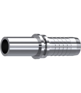 ESPIGA LISA RECTA INOX Ø 38 DN 1"1/2