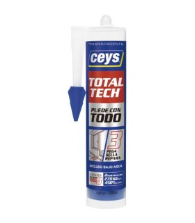 CARTUCHO ADHESIVO SELLADOR T-TECH TRANSP. 290 ml