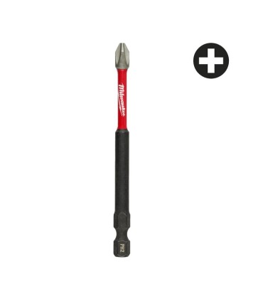 PUNTA SHOCKWAVE PH2 X90MM MILWAUKEE