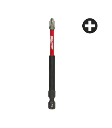 PUNTA SHOCKWAVE PH2 X90MM MILWAUKEE